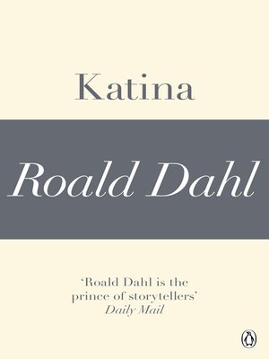 cover image of Katina (A Roald Dahl Short Story)